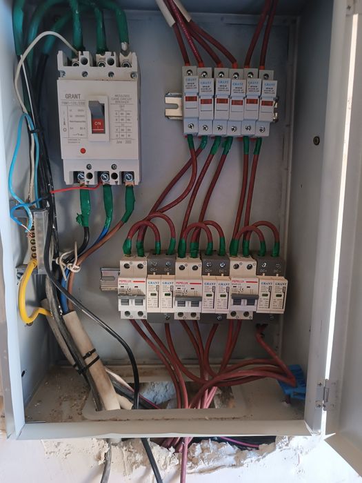 Установка солнечных панелей