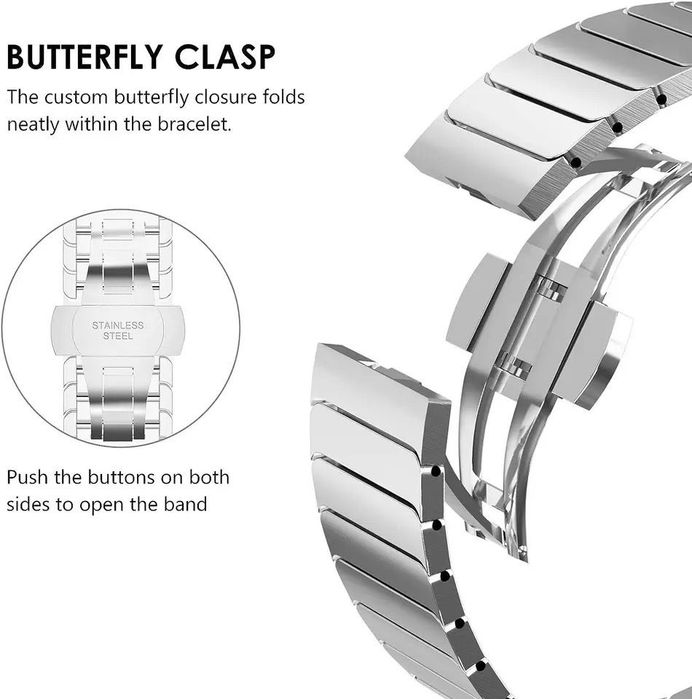 Curea apple watch titanium