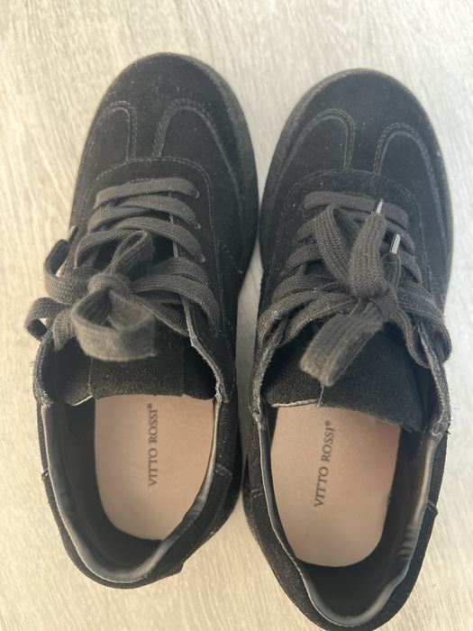 Кеды из натуральной замшы