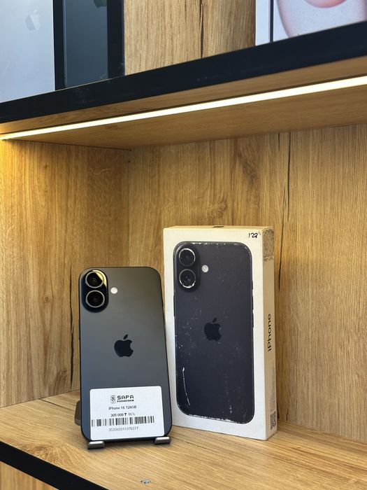 айфон 16 черный 96%