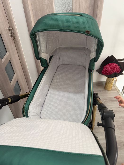 Carucior copii  3 in 1 reggio addamex edition smarald y216