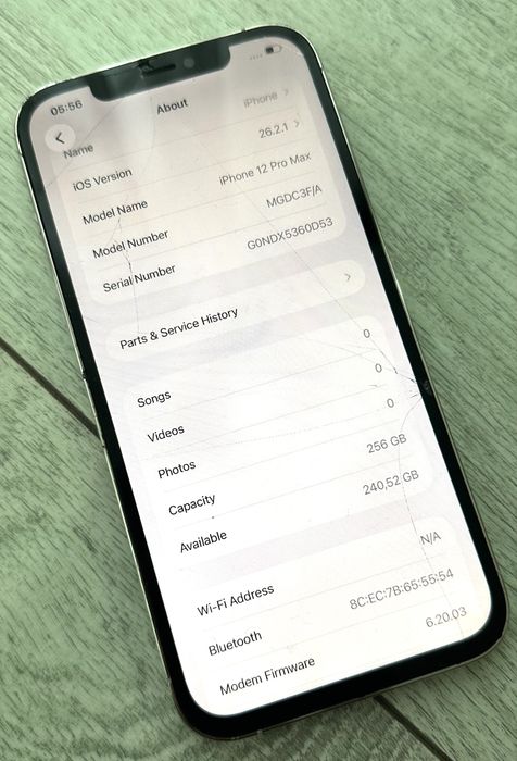 Ofertă! Apple iPhone 12 Pro Max! Pentru piese!! Defect!