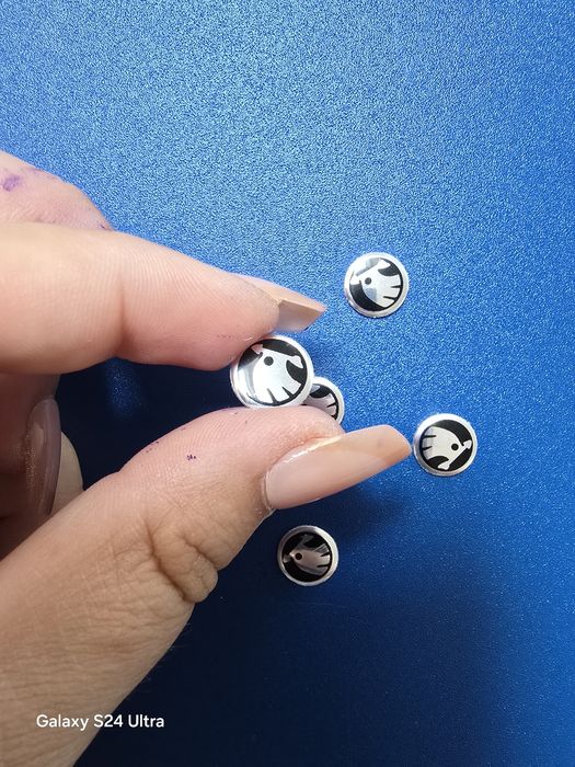 Емблема за ключ SKODA  ,Шкода 11 мм