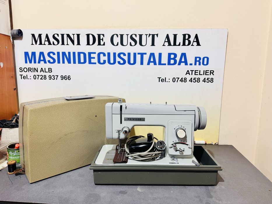 Masina de cusut Privileg cu piese metalice