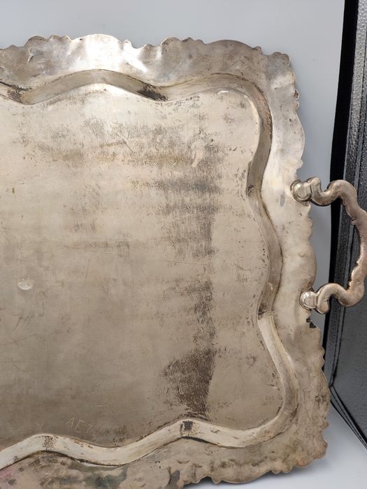 Industria Peruana,сребърен поднос, Перу, проба 900. грама
2460 гр