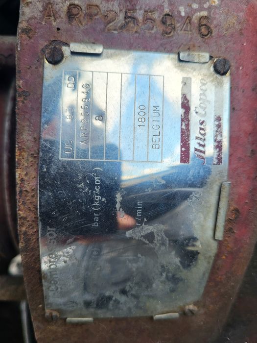 Vand motocompresor atlas copco