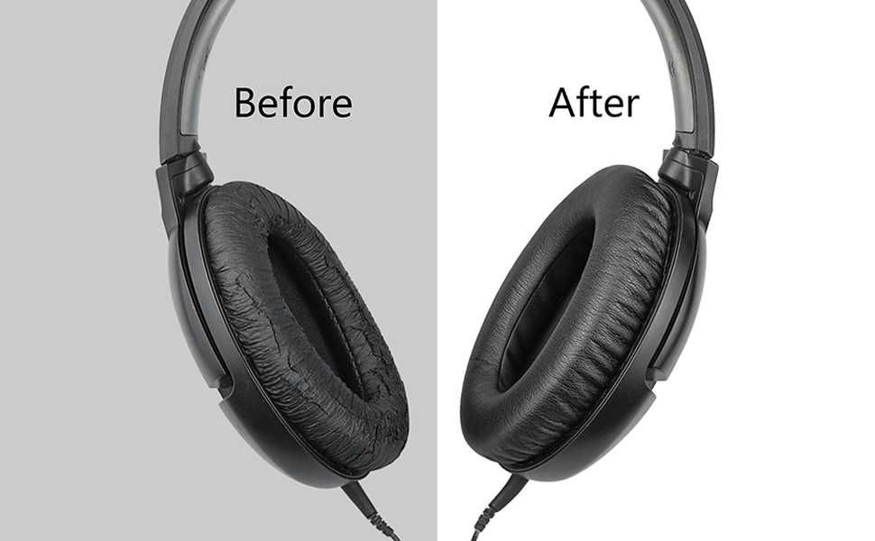 Set 2 bureti pentru casti Sennheiser HD180 HD200 Pro HD201 HD201S HD206 HD418 HD419 HD421 HD428 HD429 HD438 HD439 HD448 HD449 HD451 HD461 HD471