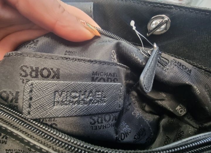 Michael  Kors Saffiano Susannah  Tote дамска чанта MK