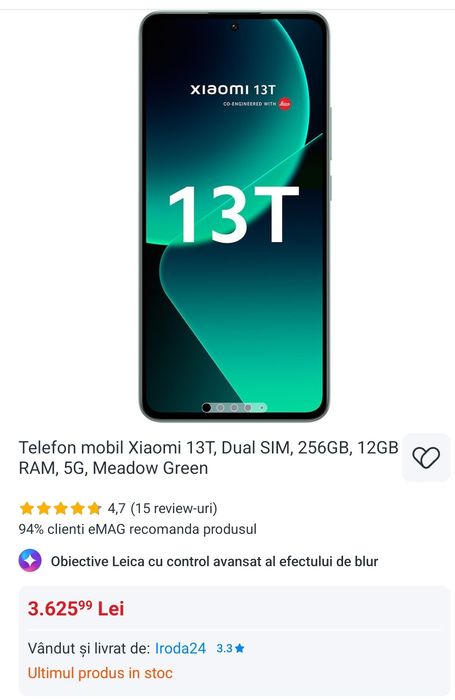 Telefon Xiaomi 13t