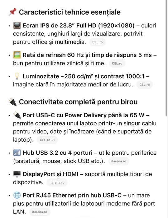 Monitor Dell P2422HE