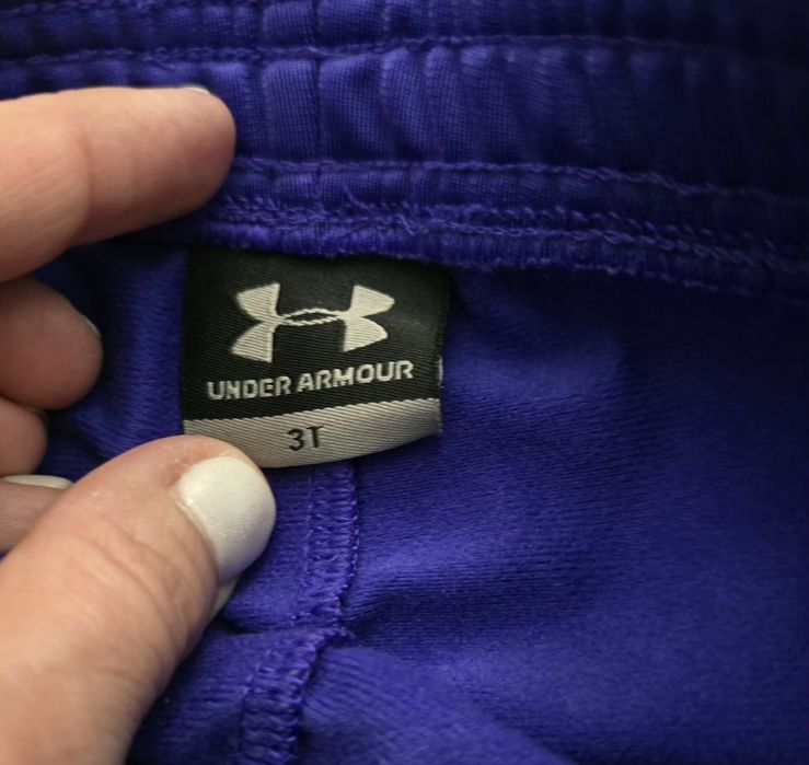 Детски екип Under Armour – лилав 3г.
