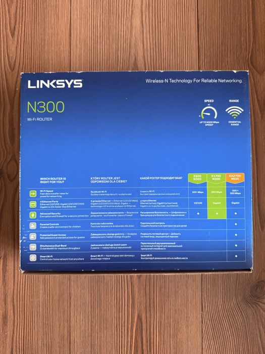 Linksys N300 wi-fi рутер