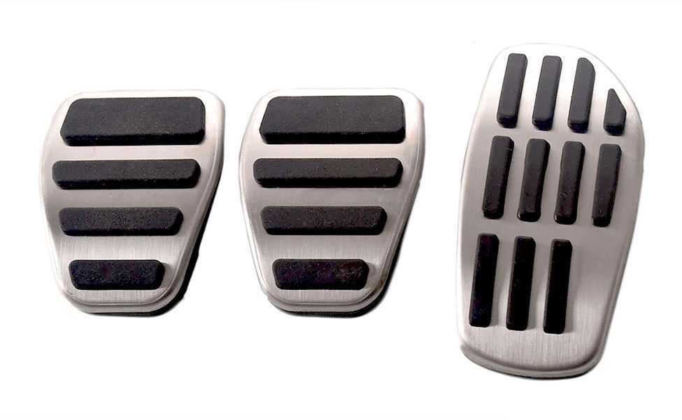 Ornamente INOX pedale - Nissan Qashqai, Juke, Rogue, X-Trail, Micra