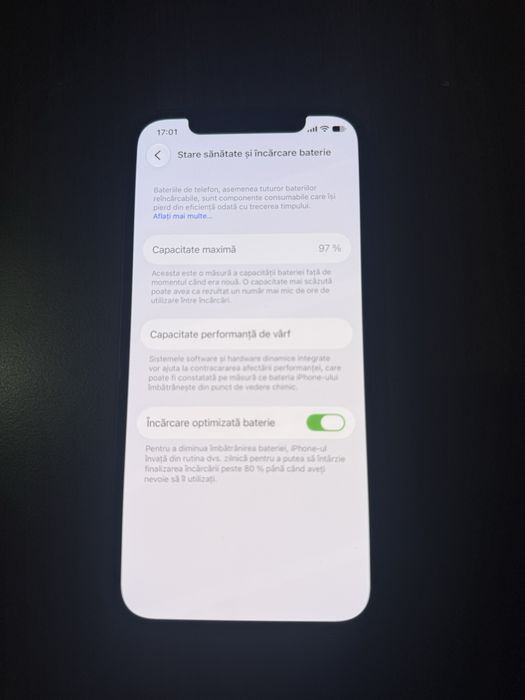 Iphone 12 97% stare baterie