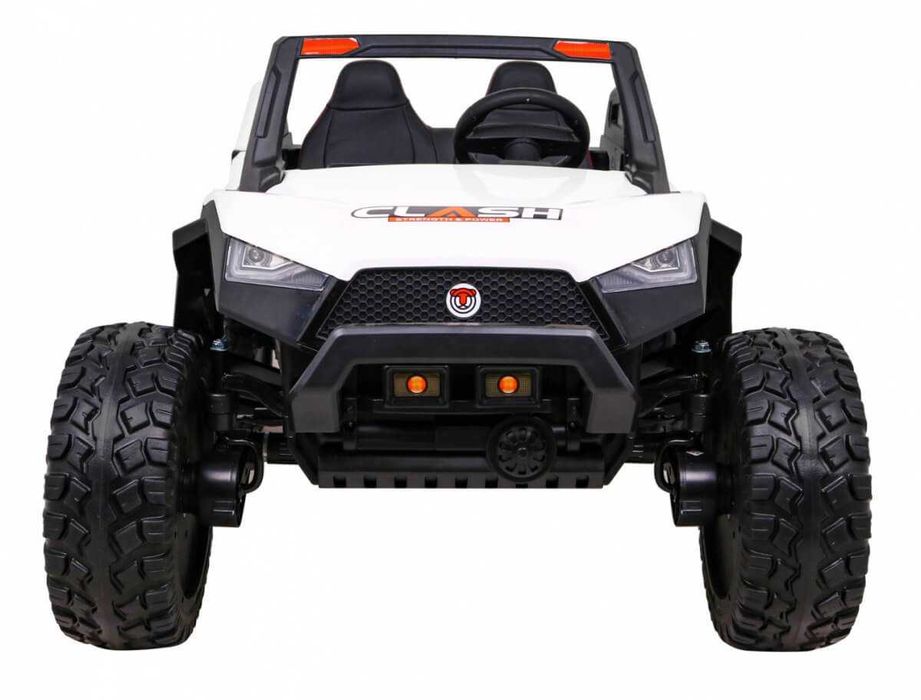 UTV electric pt copii Buggy Autokids 450W 24V 4x4 (sx1928-fast) Alb
