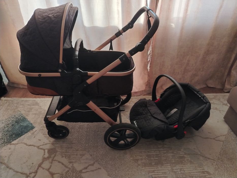 Продам коляску с автолюлькой
