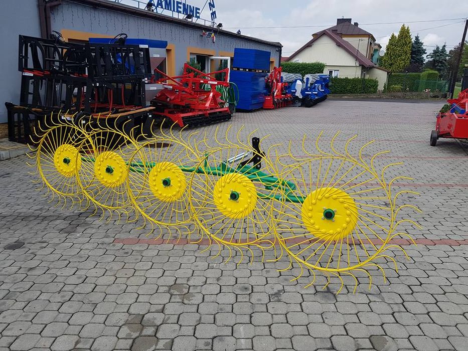 Grebla mecanica tip soare cu 4 rotoare 5 RODA  Piese de schimb