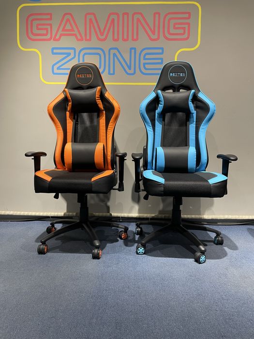Компьютерное игровое геймерское офисное кресло модель Dexter