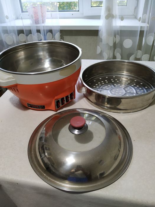 Электрическая кастрюля,пароварка