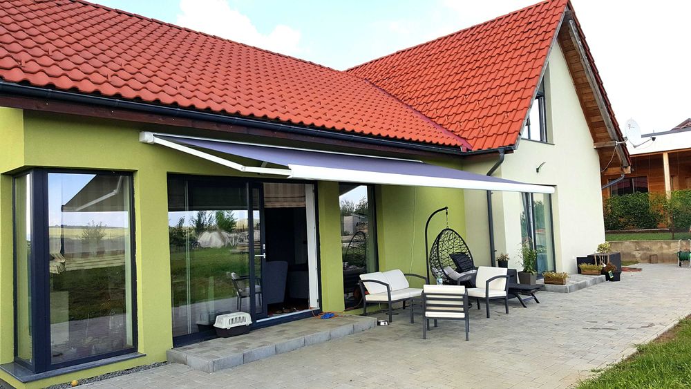 Copertină verticala balcon, copertină retractabila ZALAU