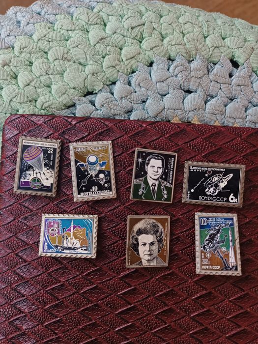 Значки СССР космос