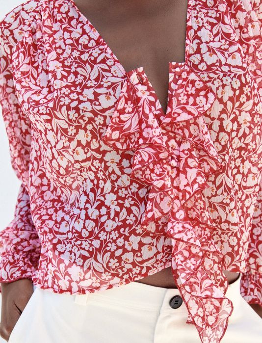 Bluze vaporoase Zara mărime M, L nou