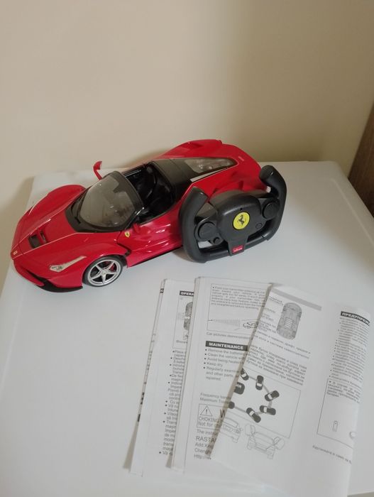 Количка на дистанционно Ferrari