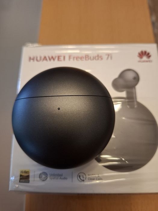 Casti HUAWEI FreeBuds 7i, True wireless, Bluetooth, In-ear, Microfon, Noise Cancelling, Black
