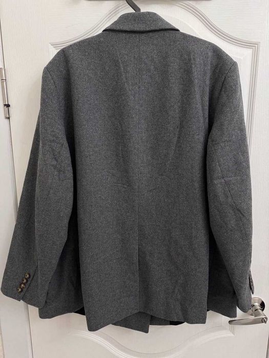 Новый пиджак H&M, шерсть, размер XXL (58/64)