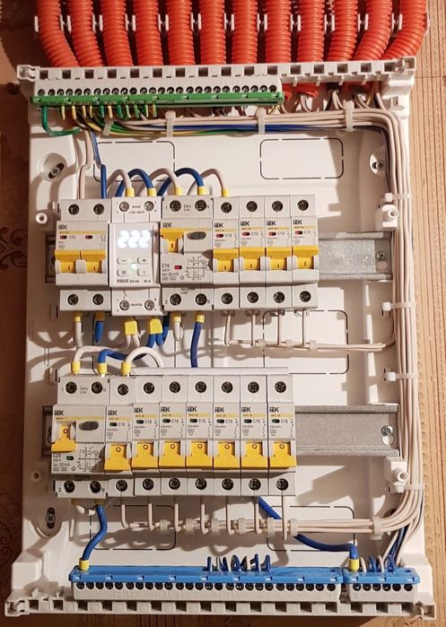 Монтаж электрики