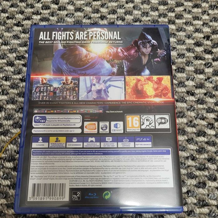 игровой диск Tekken 7 PS4