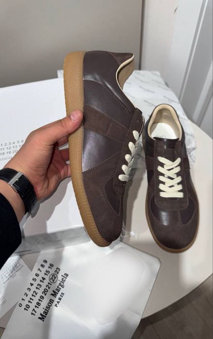 Обувь Maison Margiela коричневого цвета