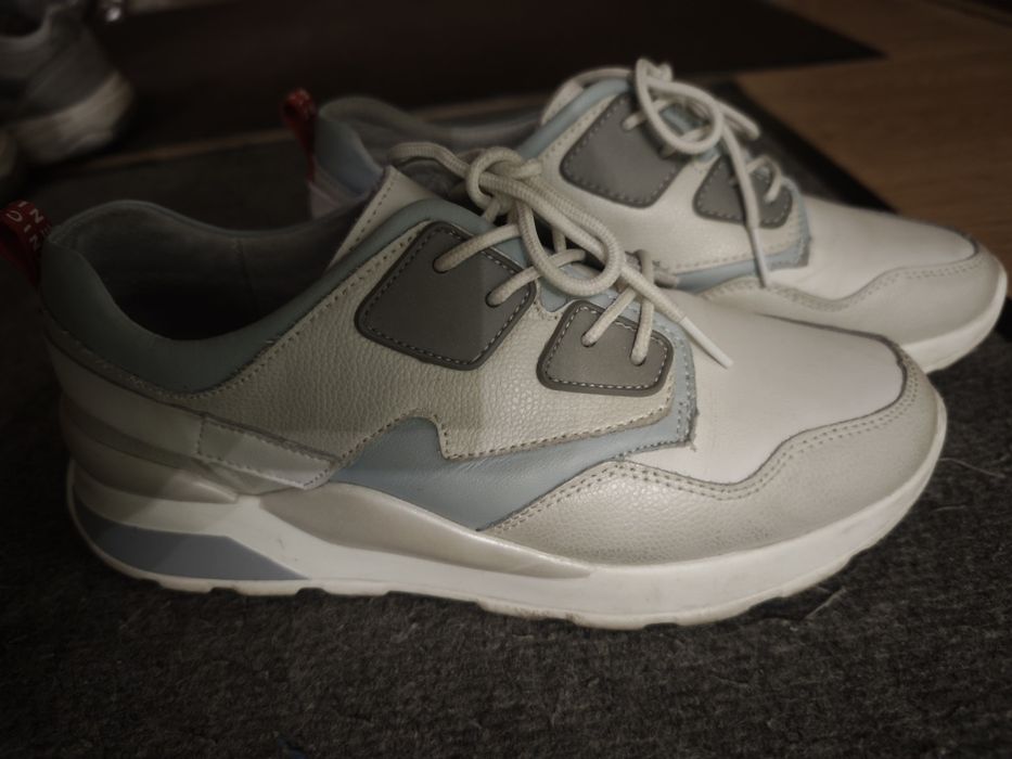 Кожаные турецкие женские ботинки размер 38