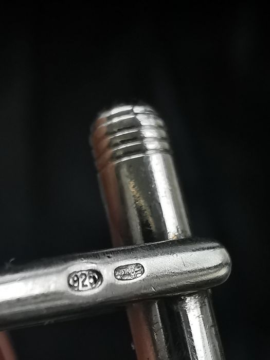 Butoni camasa Giorgio Armani Argint