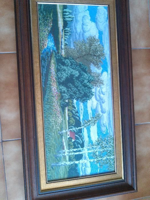 Гоблен 100/50",Голям, Потока"Уникален" Пейзажи на Вилер"