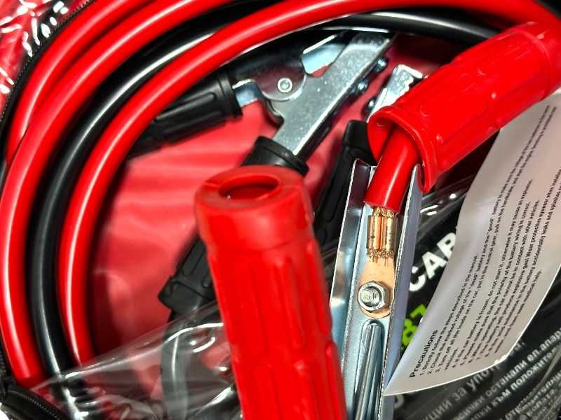 Кабели за подаване на ток G-TECH 1500A 6 метра 12V/24V - висок клас