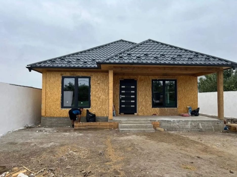 Construim cabane din lemn tratat