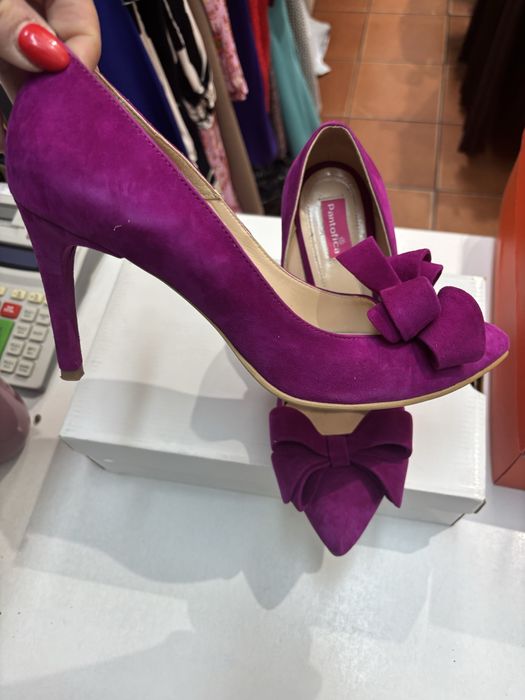 Pantofi dama piele naturala