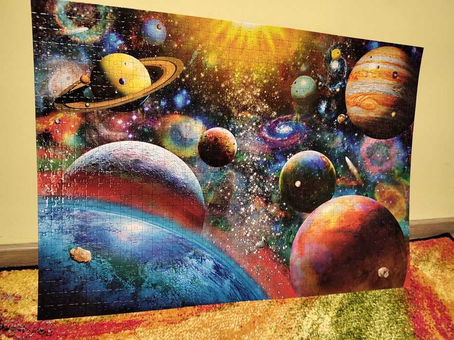 Tablouri puzzle neînrămate