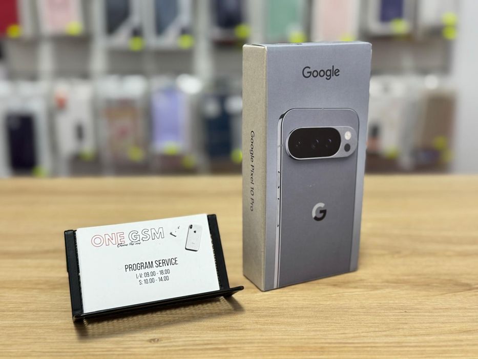Google Pixel 10 Pro 256GB Moonstone – Nou Sigilat Factură & Garanție