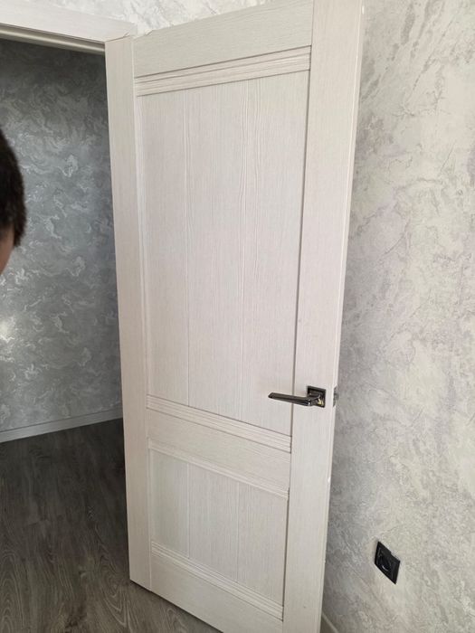 Двери с обналичками с двух сторон добор с навесами