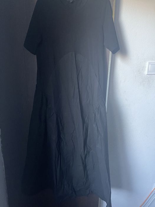 Rochie   lunga  neagra