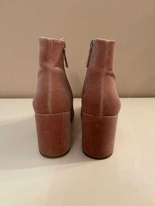 Ботильоны Zara розовые