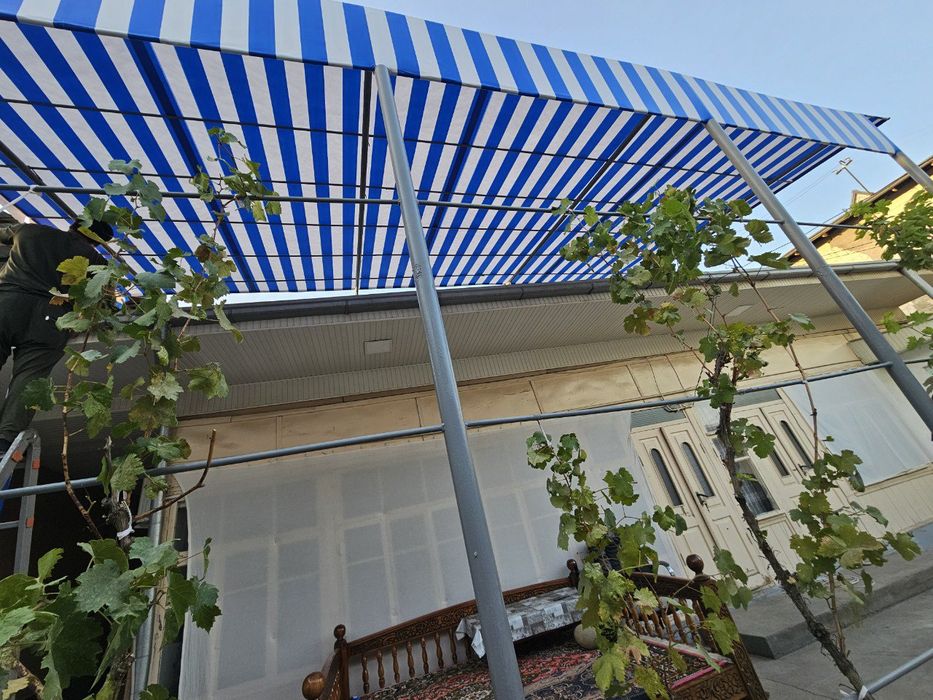 Баннер тент установка