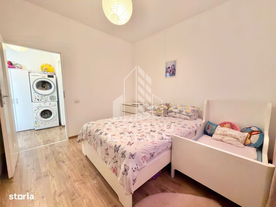 Apartament cu 2 camere mobilat etajul 1 in Giroc langa Penny la asfalt
