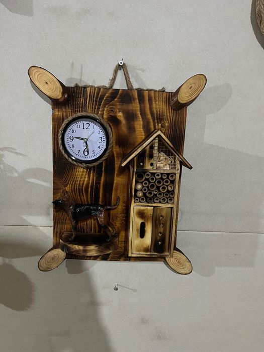 Ceasuri rustice realizate manual