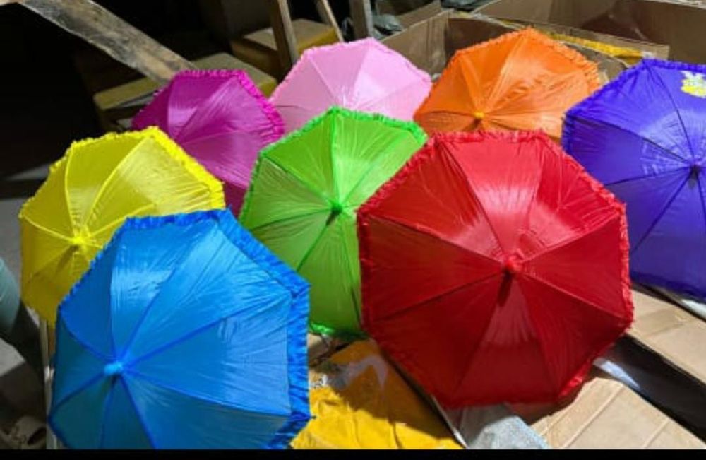 Зонты для девочек цветные