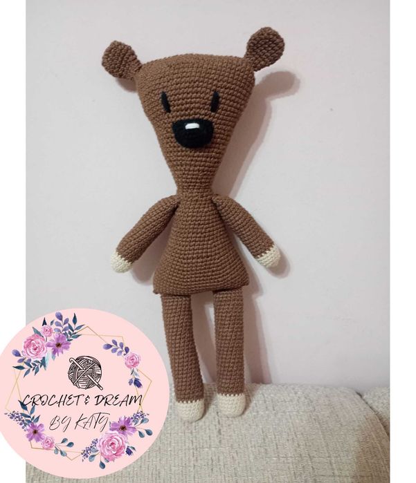 TEDDY - MR BEAN crosetata handmade