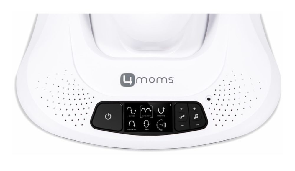 Электрокачель 4Moms MamaRoo4 Multi Plush Белая 25