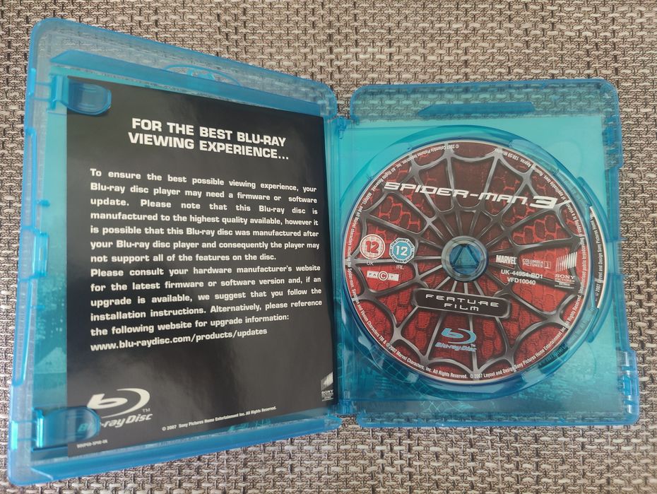 Film Blu-Ray Spider-Man 3